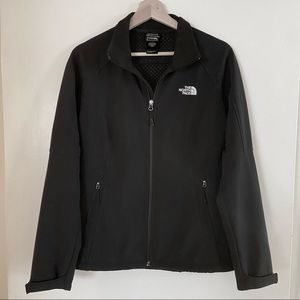 Black North Face Zip Up Jacket - Size M/4-8